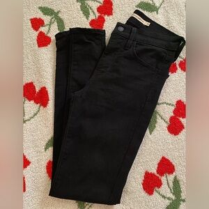 Levi’s 720 High Rise Super Skinny Black Jeans